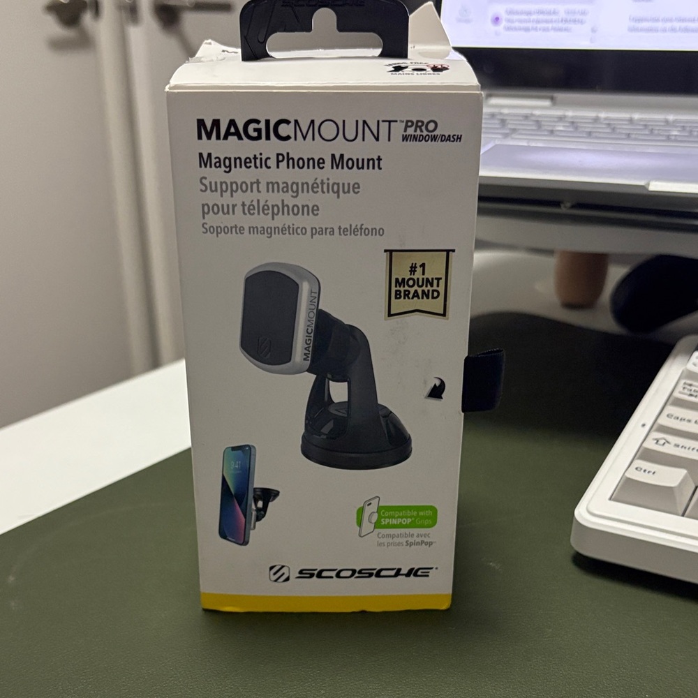 MagicMount Pro Magnetic Phone Mount - Black
